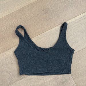 Brandy Melville Dark Gray Bralette